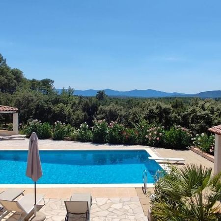 Lorgues, La Tourelle, Immense Piscine, Plongeoir, Vue, Au Grand Calme 빌라 외부 사진