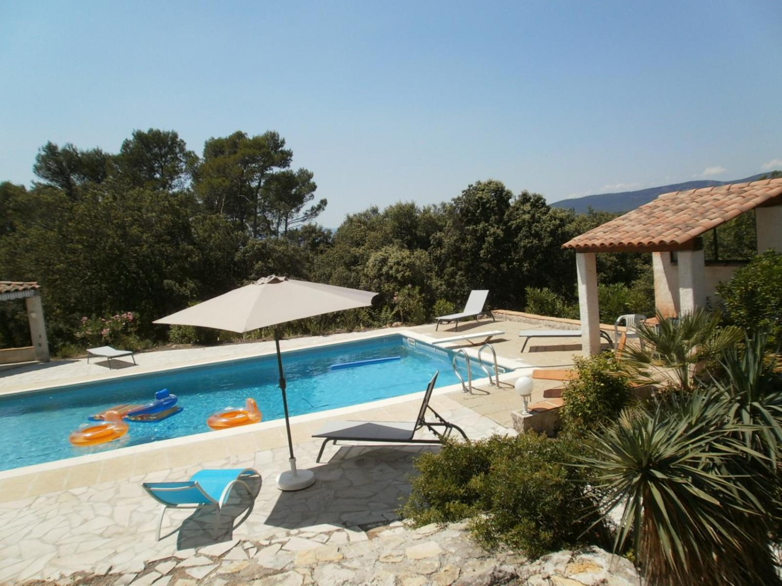 Lorgues, La Tourelle, Immense Piscine, Plongeoir, Vue, Au Grand Calme 빌라 외부 사진